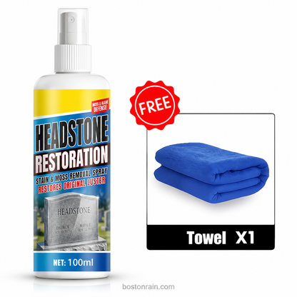 🏆LAST DAY SALE: ￡7.99!!  ⏰🎁Headstone Cleaning & Restoration Spray – Remove Stains Instantly