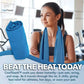 ⏰Last Day Buy 1 Get 1 Free❄💦Cold Sweat Towel You Can Use Anywhere, Anytime! Reusable Soft Absorbent Cooling Portable– UK Ready! 🇬🇧