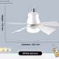 🌬️Surprise Price: Only £15.98!!🔥SmartBreez™ 40W LED Ceiling Fan Light – 20.5” Ultra-Quiet with Remote 🎯 | E27 + FREE B22 Adapter 🔌 | For Bedroom 😴, Kitchen 👩‍🍳 & Garage 🛠️ – UK Ready! 🇬🇧