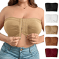 🎁Last Day-BUY 1 GET 1 FREE💃Plus Size Strapless Front Buckle Breathable Bra