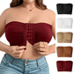 🎁Last Day-BUY 1 GET 1 FREE💃Plus Size Strapless Front Buckle Breathable Bra