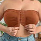 🎁Last Day-BUY 1 GET 1 FREE💃Plus Size Strapless Front Buckle Breathable Bra