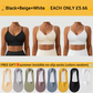 🏆Last Day Sale ONLY ￡6.99!!🔥Seamless U-Shaped Wire-Free Low-Back Support Bra👙