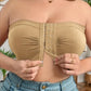 🎁Last Day-BUY 1 GET 1 FREE💃Plus Size Strapless Front Buckle Breathable Bra