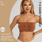 🎁Last Day-BUY 1 GET 1 FREE💃Plus Size Strapless Front Buckle Breathable Bra