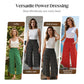 ⏳Time-Limited Special Price ￡10.99⏰Women’s Flowy High Waist Wide-Leg Pants – Slimming, Comfy & Chic