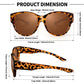 🎉LIMITED SALE：BUY 1 GET 1 FREE🎁ONLY ￡9.99!!😎UV400 Protection Fit Over Glasses Sunglasses