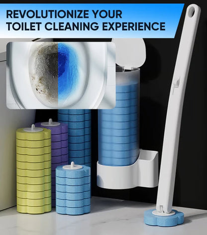 🔥LAST DAY SALE £7.99!!⚡50K+ SOLD!🚽💦Hands-Free Cleaning Gadget🧽Disposable toilet cleaning tool💦