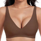 🏆LAST DAY SALE 49% OFF 🔥Super Firming Leopard Print Jelly Bra | Women Wirefree Bras 👍No More Sagging Breasts