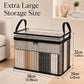 ✨Last Day Special Price £7.99!!💥📦Large Heavy-Duty Thick Plastic Clear Storage Bag for Clothes, Moving & Storage