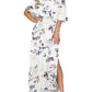 ⏰Last Day Sale 50% OFF💃Women's Off-Shoulder Ruffled Side-Slit Maxi Dress with Pockets ✨