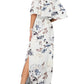 ⏰Last Day Sale 50% OFF💃Women's Off-Shoulder Ruffled Side-Slit Maxi Dress with Pockets ✨