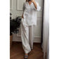 💥Summer Hot Sale 50% OFF💥Women's Casual Loose 2-Piece Set with Chic Button Embellishment