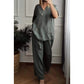 💥Summer Hot Sale 50% OFF💥Women's Casual Loose 2-Piece Set with Chic Button Embellishment