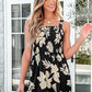 ⏰Hot Sale - 50% Off💃 Floral Print Sleeveless Shorts Jumpsuit with Pockets