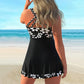 🔥LAST DAY SALE⚡50K+ SOLD!👙Strap Top & Fitted Swim Shorts Separable Swimsuit 🏖️