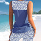 ⏰LAST DAY 60% OFF - Women's Tummy Control Tankini Set with Built-In Bra – Flattering Boho Swimwear with Shorts🔥