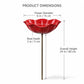 💖2026 HOT SALE 50% OFF🎁Handmade Metal Flower Garden Stake