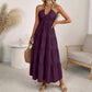 🔥LAST DAY SALE - 49% OFF🎁  Women's Halter Neck Backless Maxi Dress