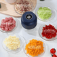 🏆LAST DAY SALE: ￡6.99!!⚡50K+ SOLD💕Powerful Large-Capacity Electric Food Chopper – Robust Motor, Smart Design & Stainless Steel Blades⏱️🔪