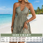 🏖 Spring Hot Selling ✨Halter Neck Ruched Bust Tiered Mini Dress