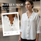 ⏳Time-Limited Special 60%Off⏰✨ Effortless Elegance for Every Day – Premium Ruffle V-Neck Blouse! ✨
