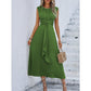 ⏳Time-Limited Special 60%Off⏰Women's Elegant Solid Color Crew Neck Dress