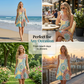 🌸Summer Hot Sale 65% Off✨Casual Sleeveless A-Line Printed Summer Dress