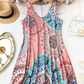 🌸Summer Hot Sale 65% Off✨Casual Sleeveless A-Line Printed Summer Dress